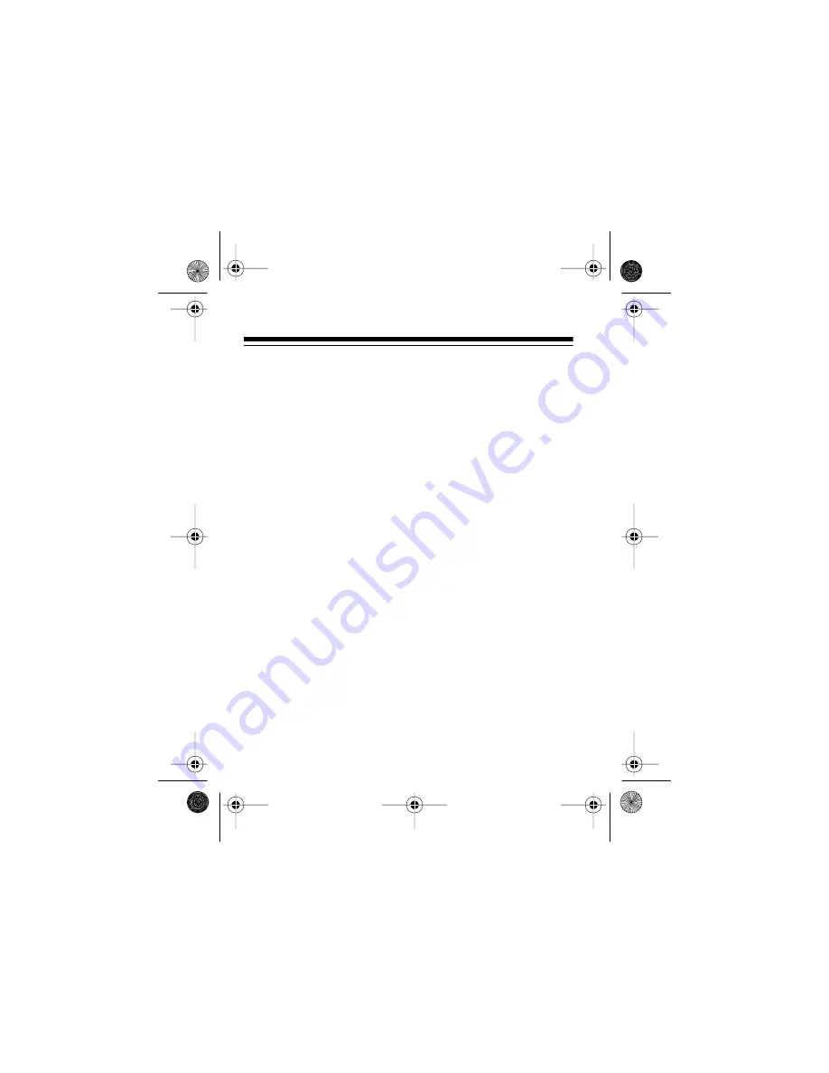 Radio Shack AUTOMATIC TWO-LINE ADAPTER Owner'S Manual Download Page 6