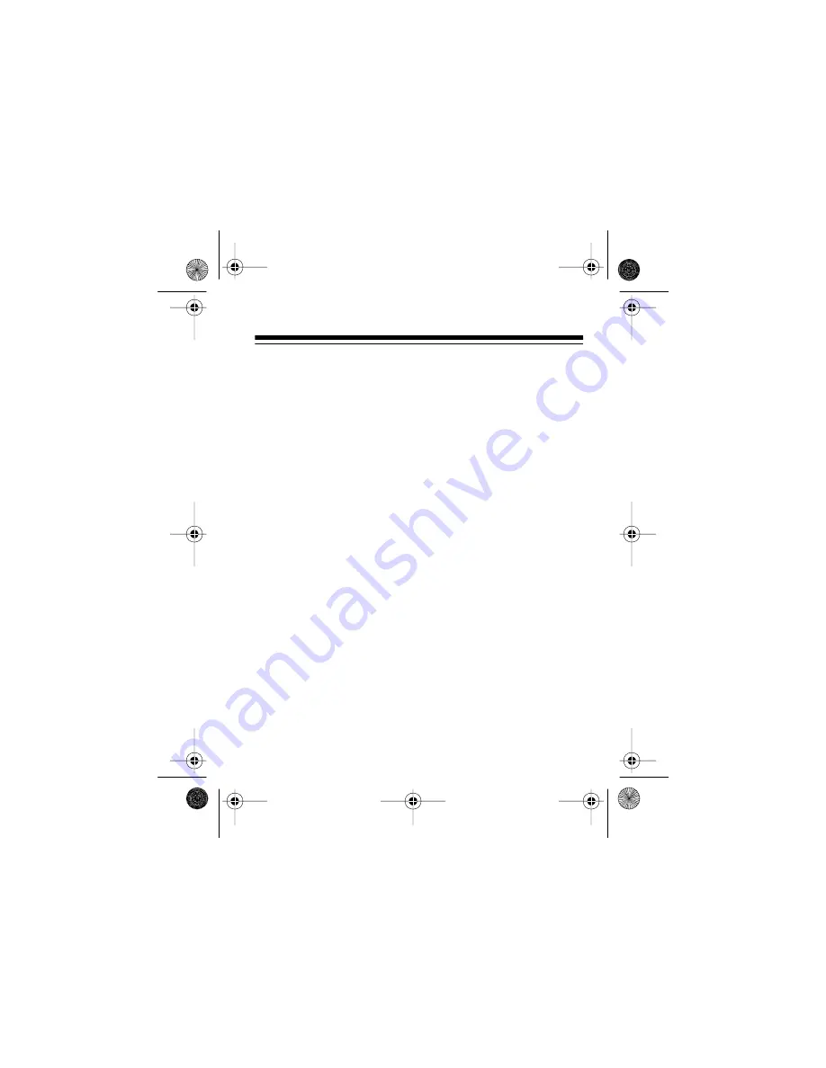 Radio Shack AUTOMATIC TWO-LINE ADAPTER Owner'S Manual Download Page 7