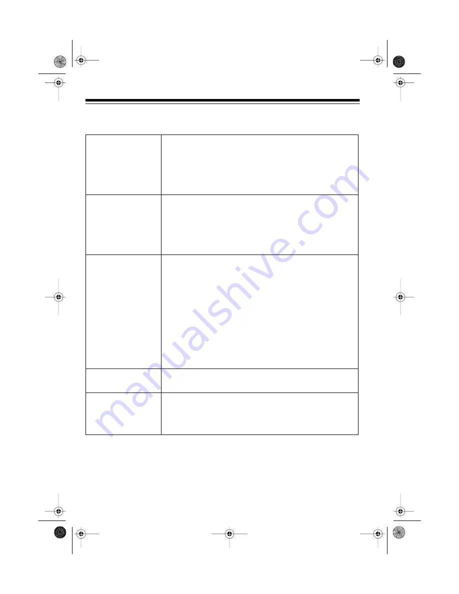 Radio Shack Caller ID System 1500 Owner'S Manual Download Page 14