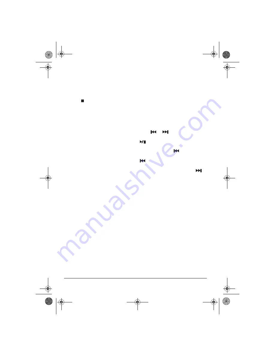 Radio Shack CD-3904 Owner'S Manual Download Page 10