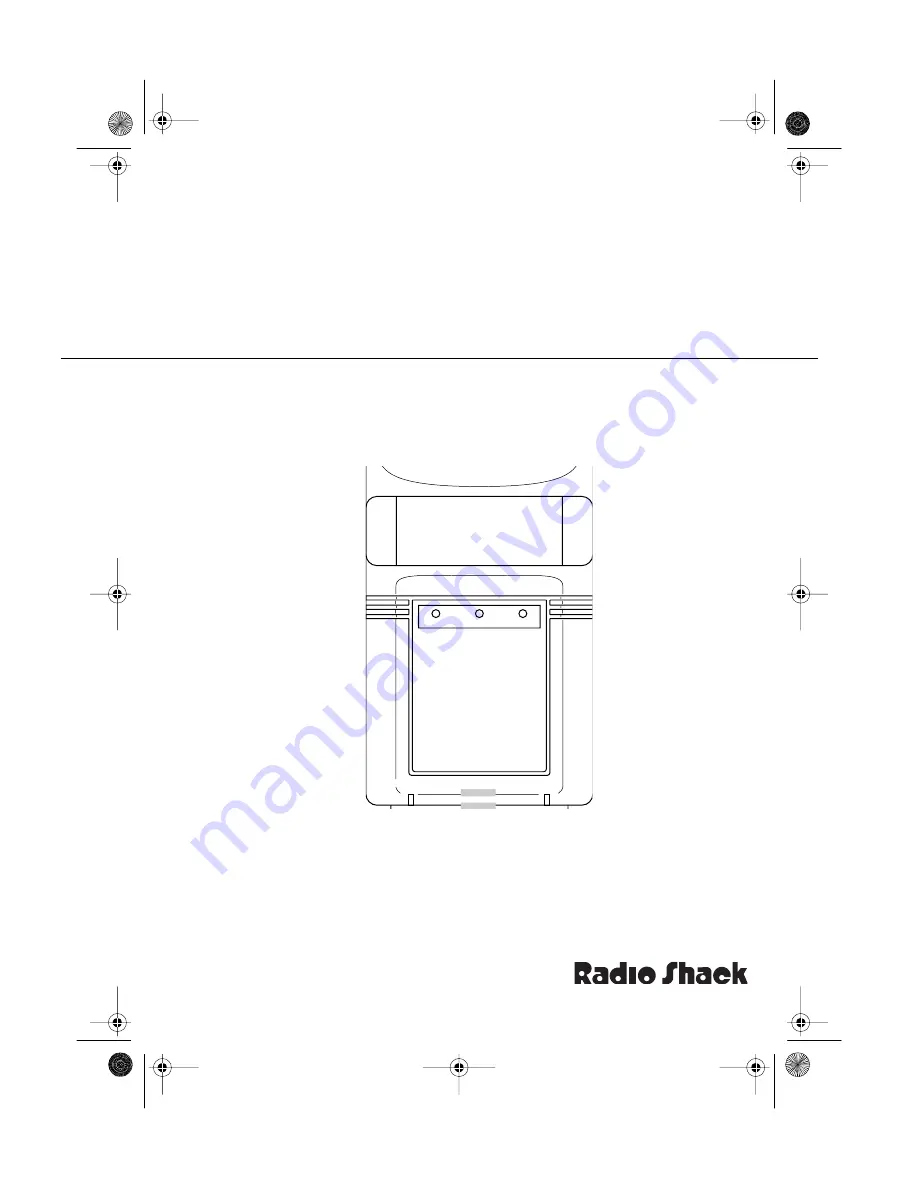 Radio Shack CENTRAL 2000 49-351 Owner'S Manual Download Page 1