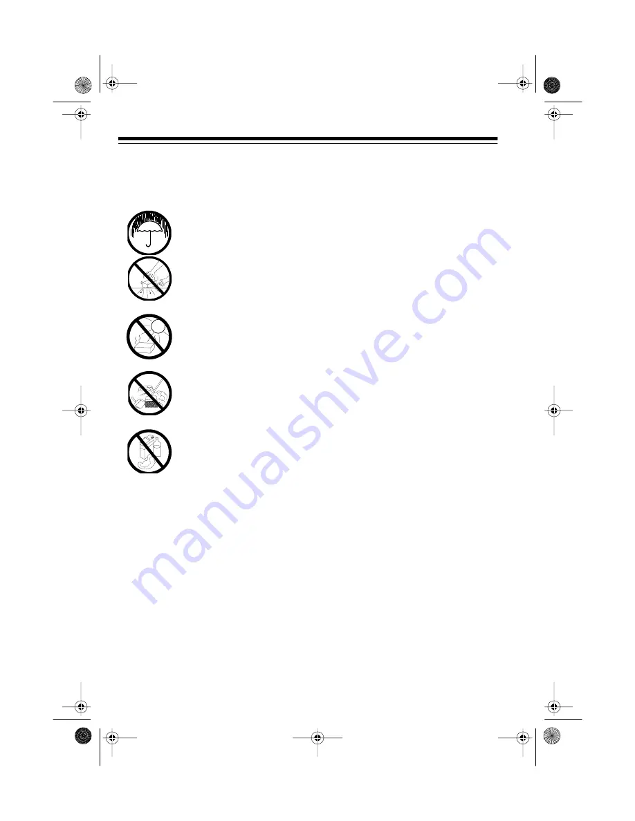 Radio Shack CHRONOMATIC-291 Owner'S Manual Download Page 8