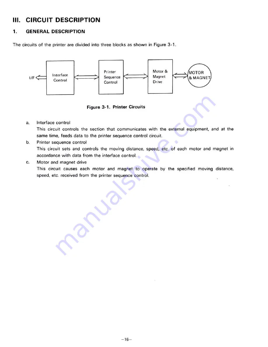 Radio Shack Daisy Wheel 410 Service Manual Download Page 18