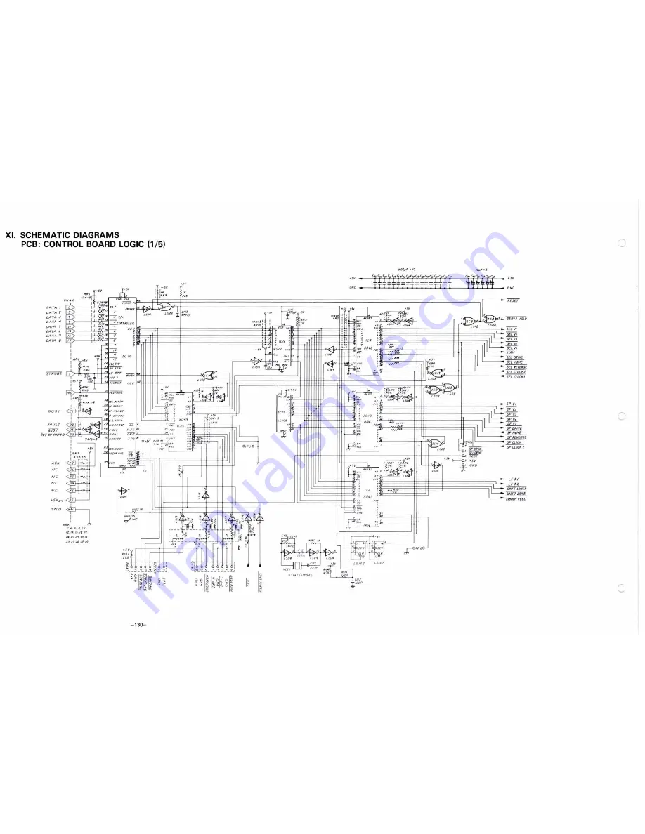 Radio Shack Daisy Wheel 410 Service Manual Download Page 134