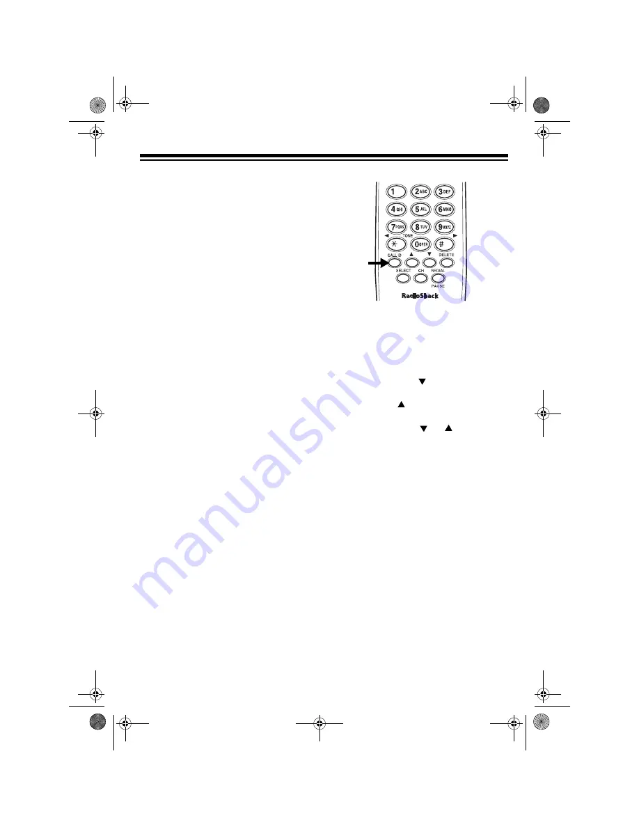 Radio Shack ET-1109 Owner'S Manual Download Page 19