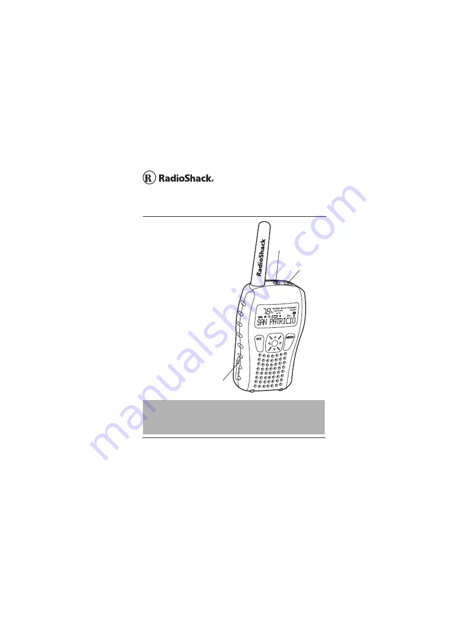 Radio Shack NWR-SAME Weatheradio Owner'S Manual Download Page 1