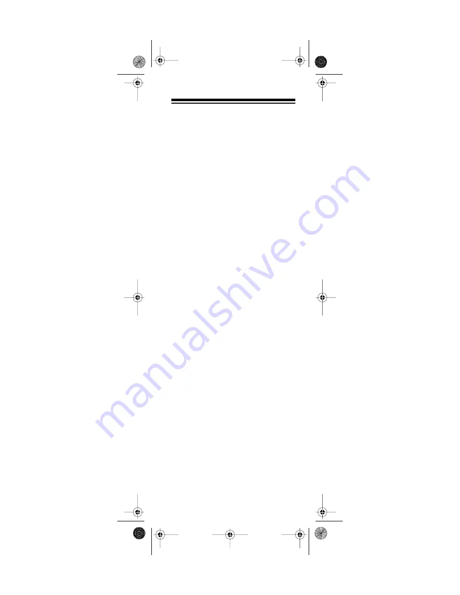 Radio Shack TRC-236 Скачать руководство пользователя страница 5