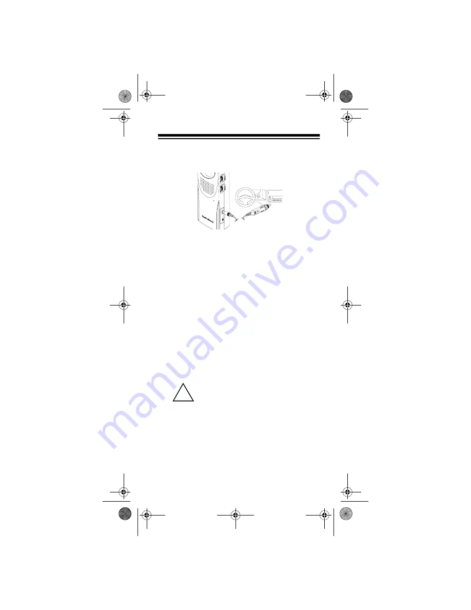 Radio Shack TRC-239 Owner'S Manual Download Page 11