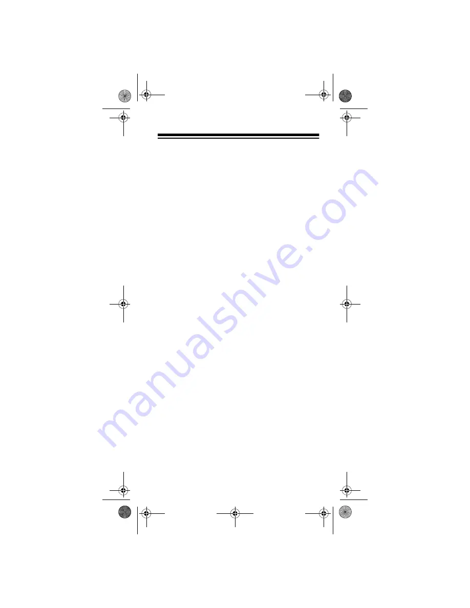 Radio Shack TRC-239 Owner'S Manual Download Page 23