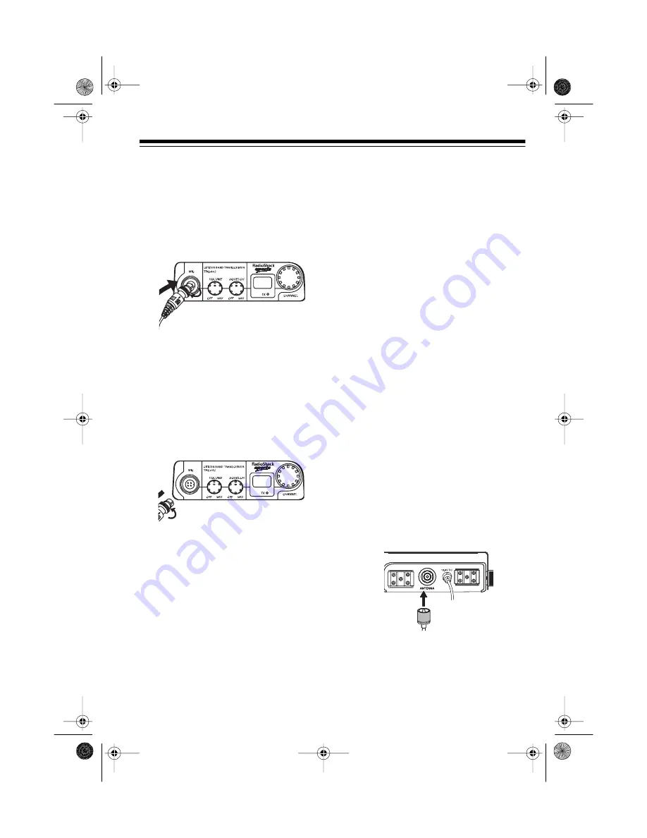 Radio Shack TRC-442 Скачать руководство пользователя страница 7