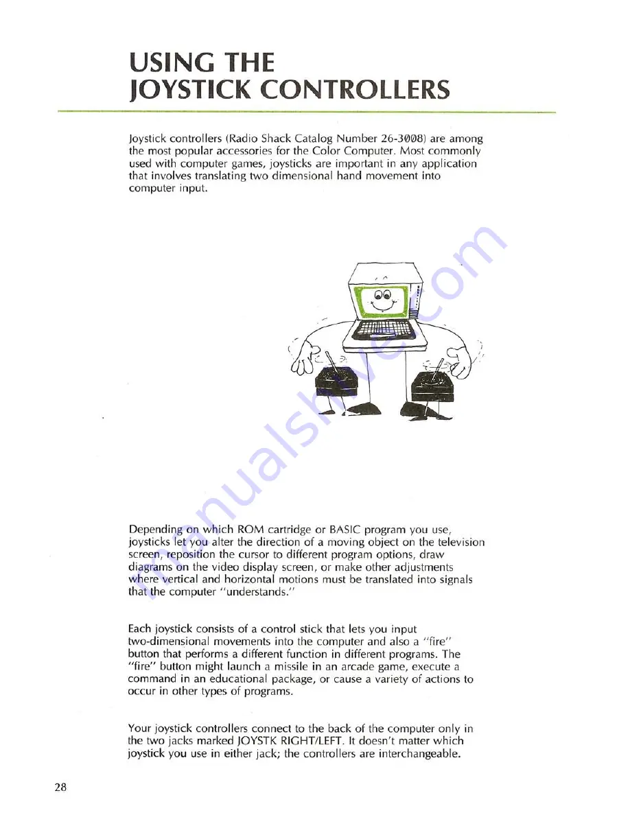 Radio Shack TRS-80 Color Computer 2 User Manual Download Page 30