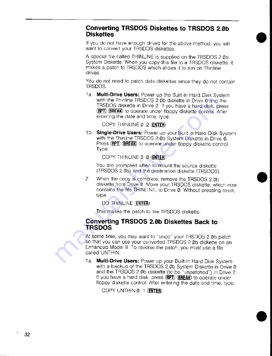 Radio Shack TRS-80 Model 16B User Manual Download Page 42