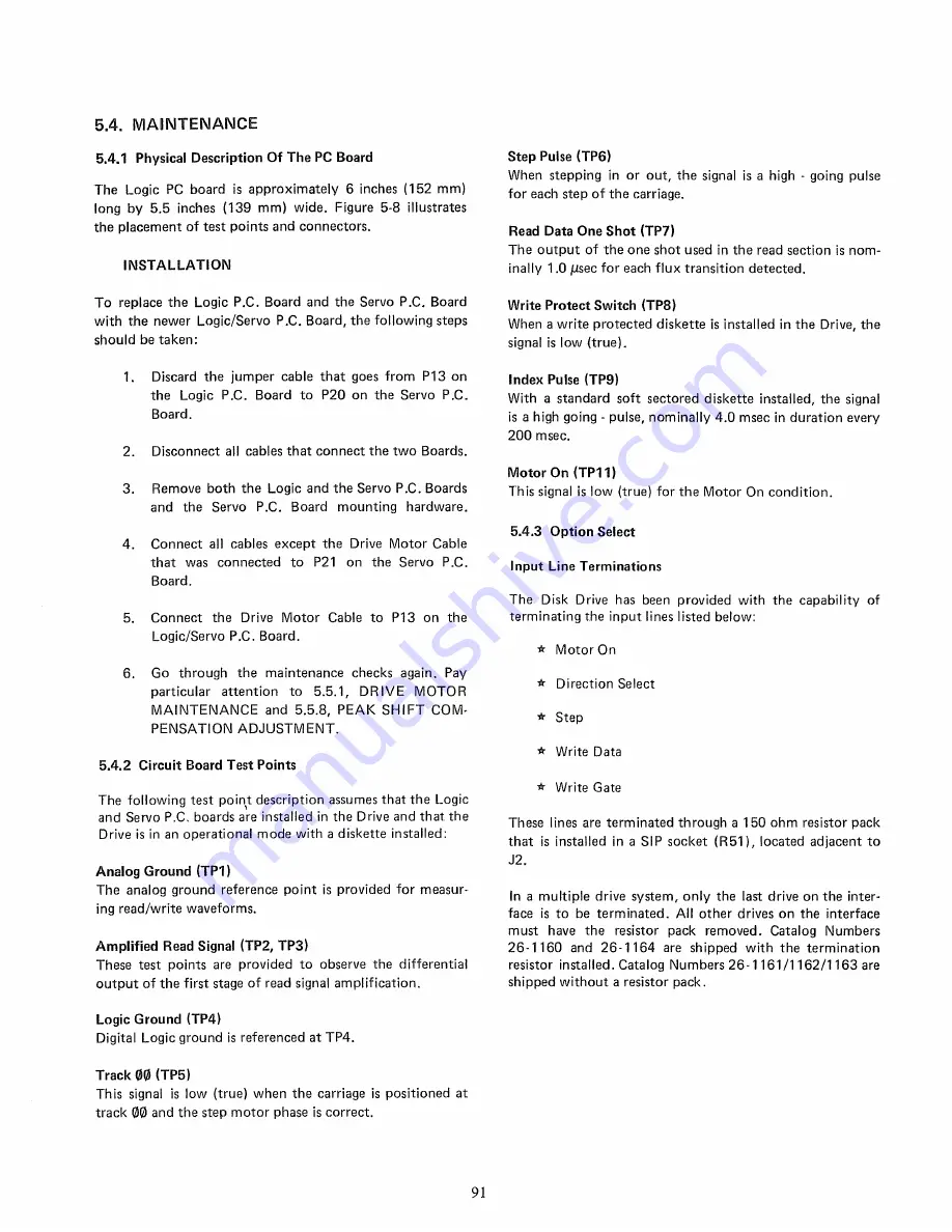 Radio Shack TRS-80 Model 4 Technical Reference Manual Download Page 107