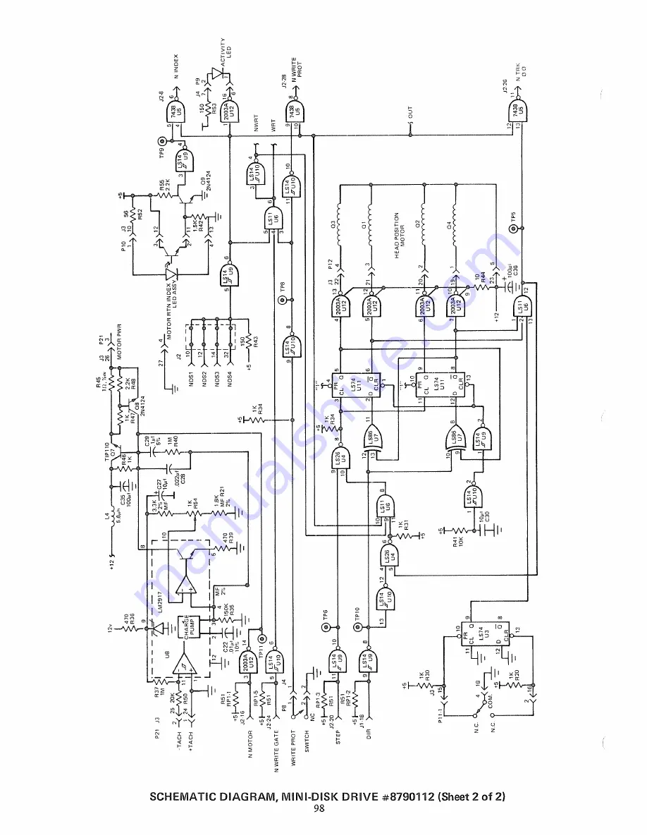 Radio Shack TRS-80 Model 4 Technical Reference Manual Download Page 114