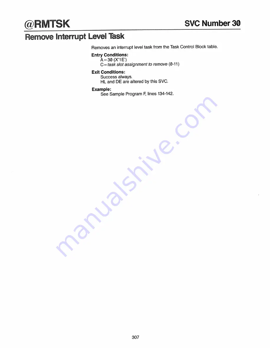 Radio Shack TRS-80 Model 4 Technical Reference Manual Download Page 324