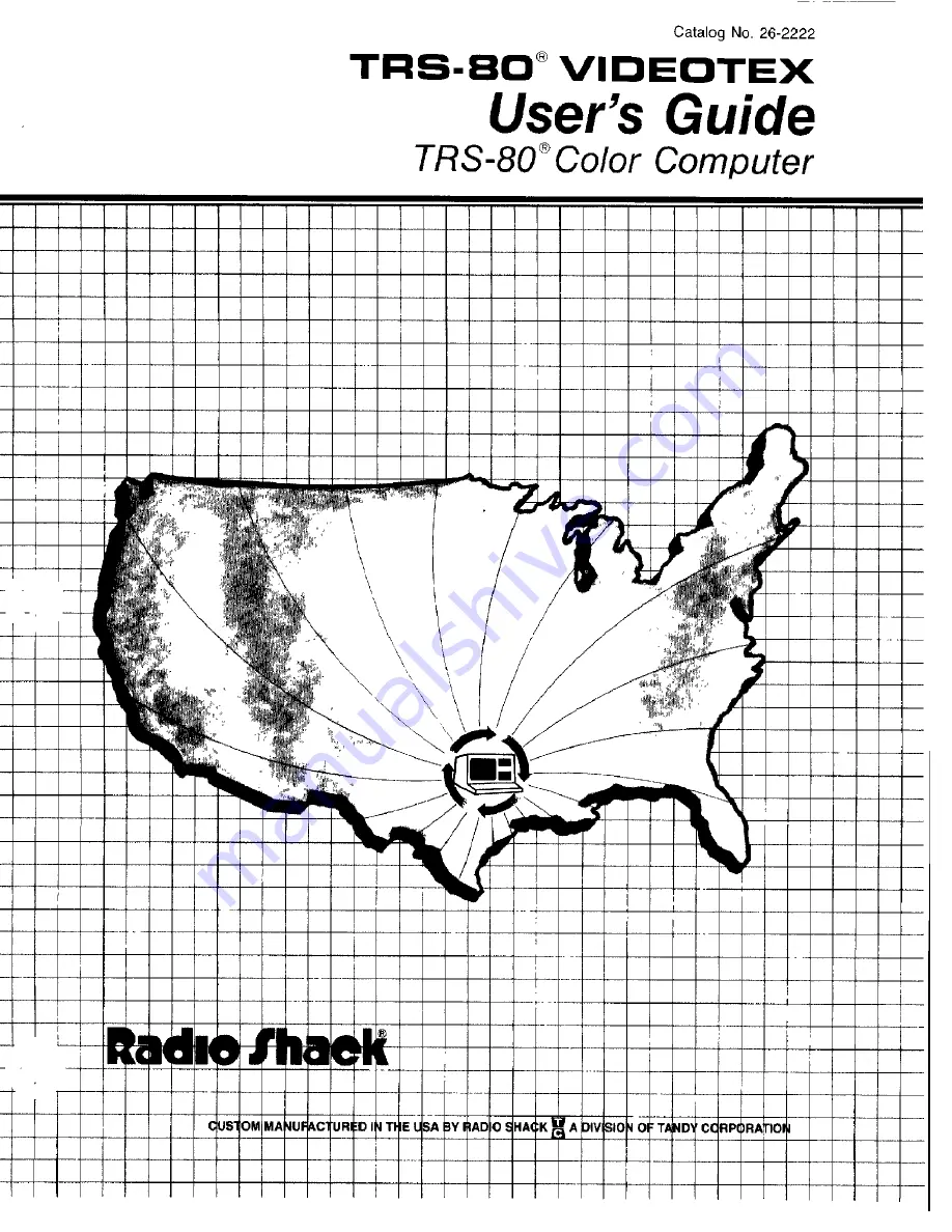 Radio Shack TRS-80 VIDEOTEX User Manual Download Page 1