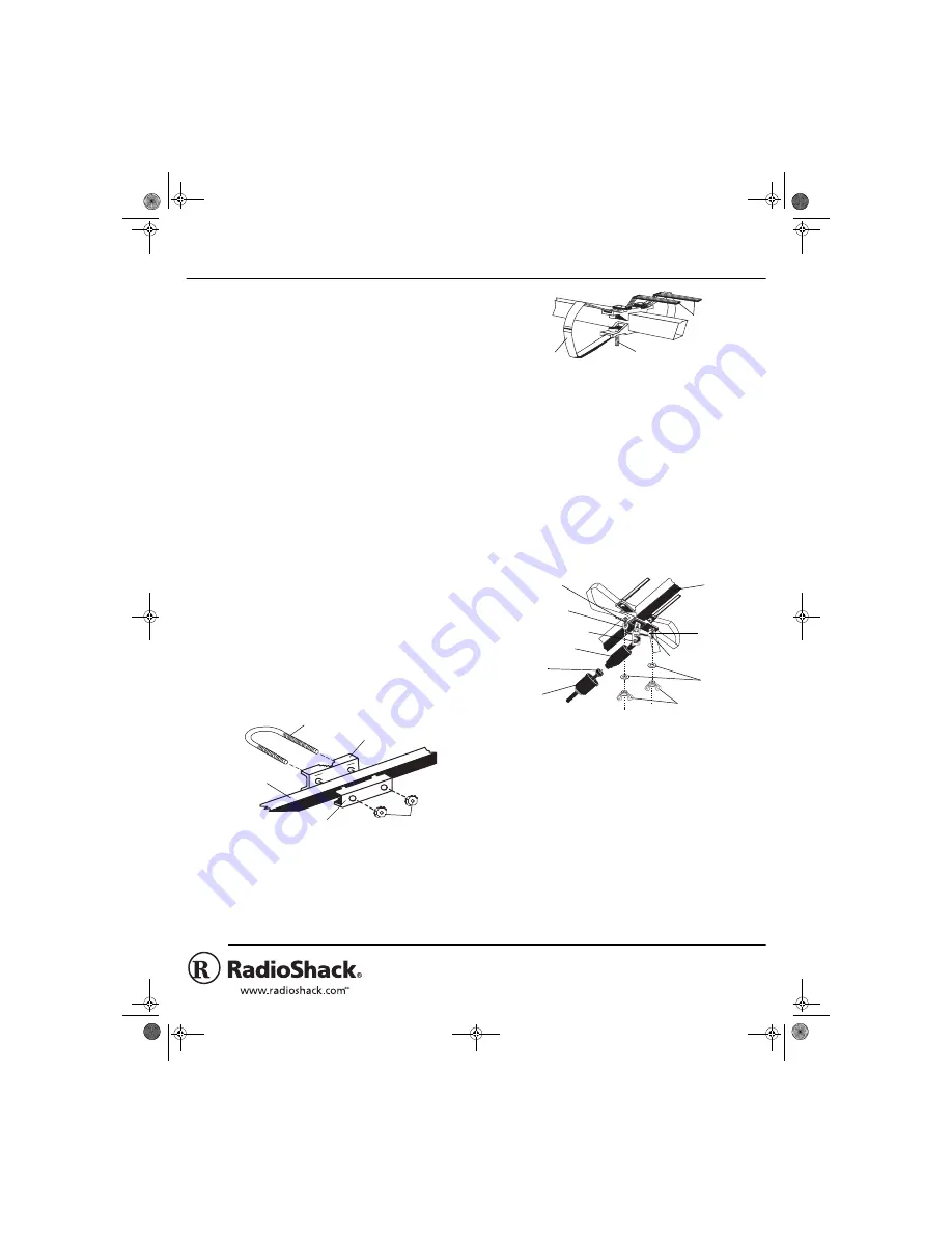 Radio Shack VU-110XR Owner'S Manual Download Page 1