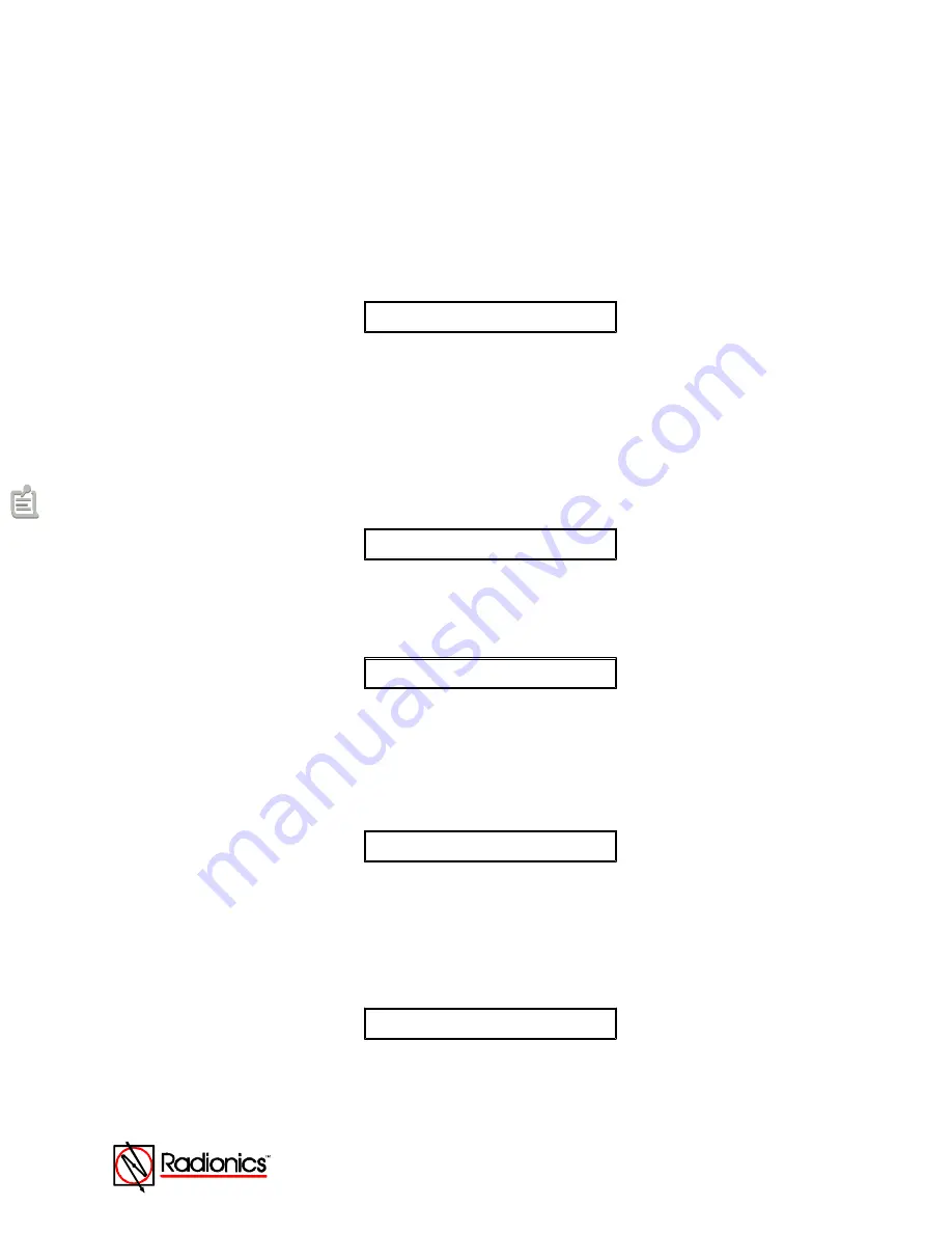 Radionics D9024 Manual Download Page 7