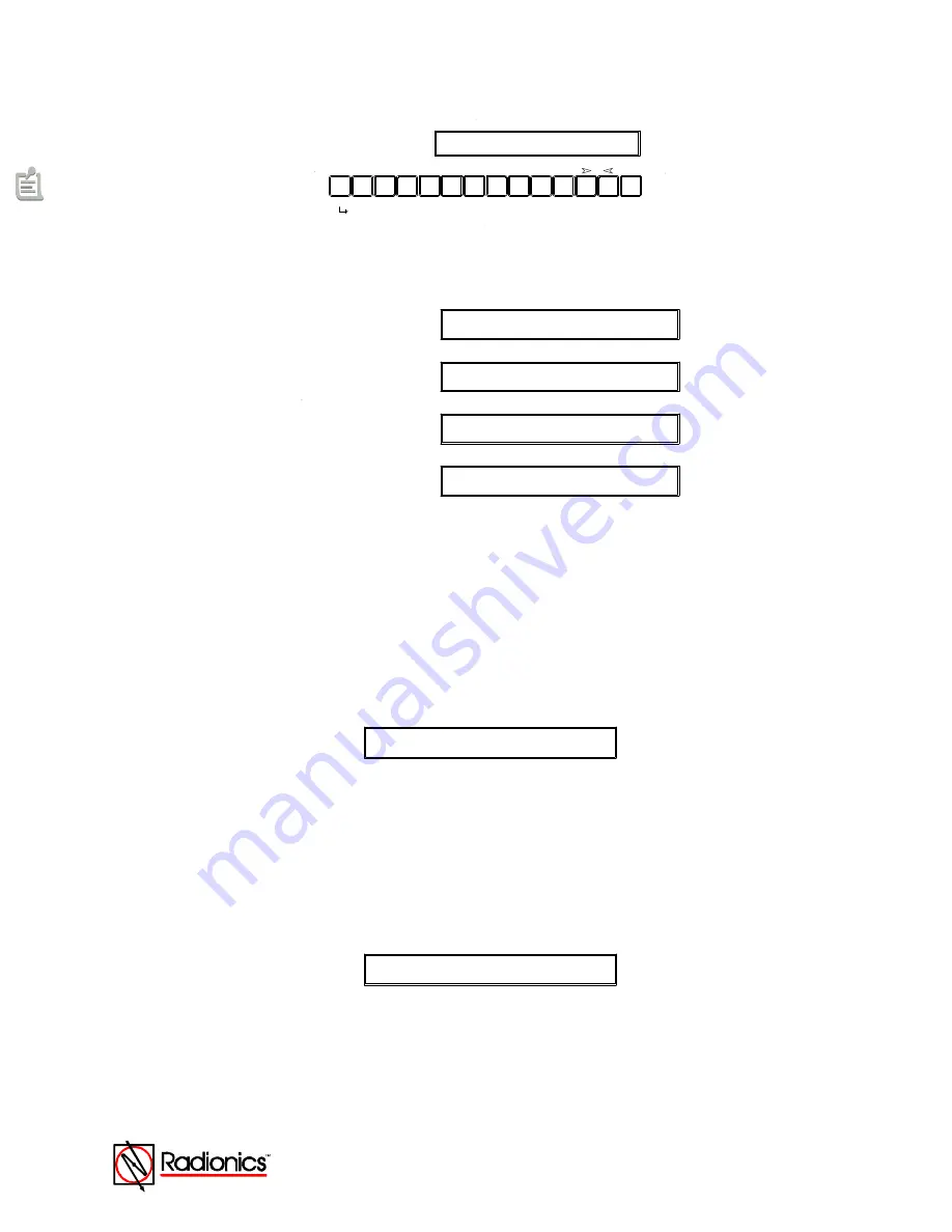 Radionics D9024 Manual Download Page 13