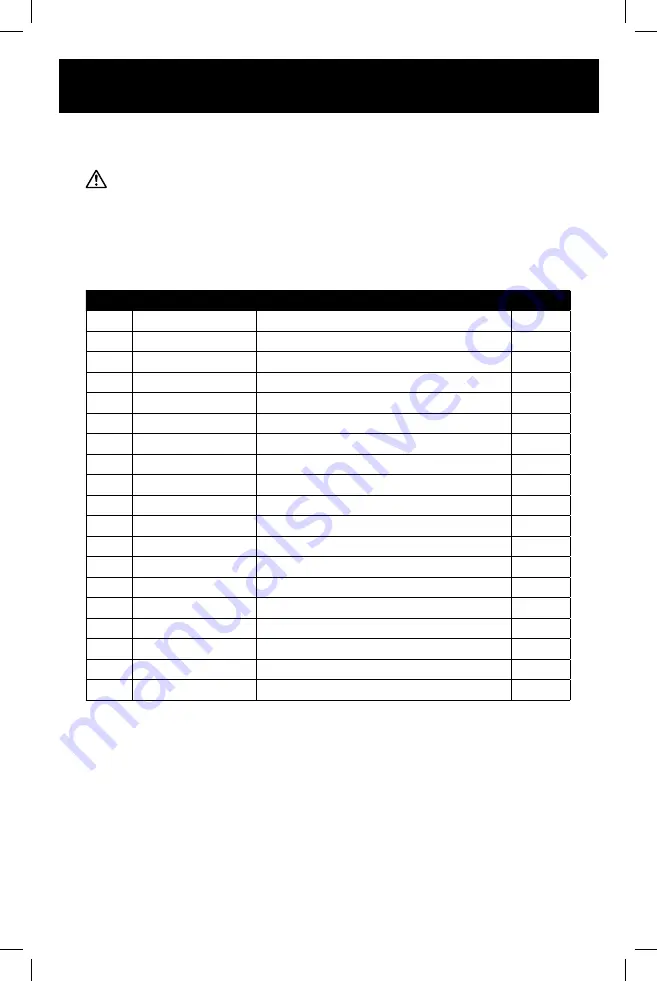 RADLEY 1150-000 Owner'S Manual Download Page 19