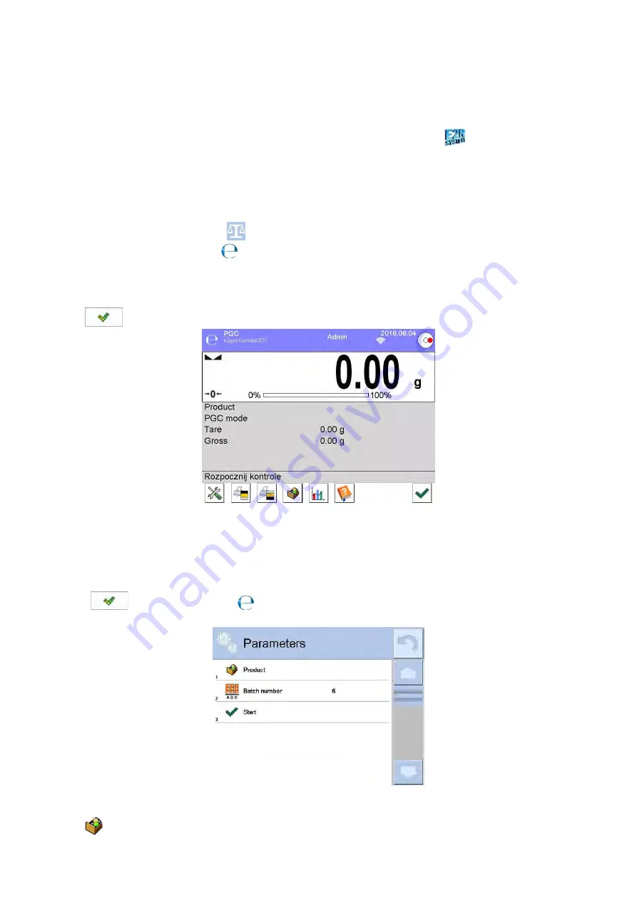 RADWAG MAS 1. Y User Manual Download Page 105