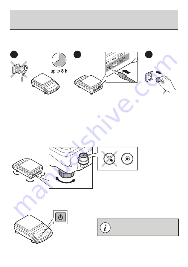 RADWAG WLC 1/A2 Startup Manual Download Page 6