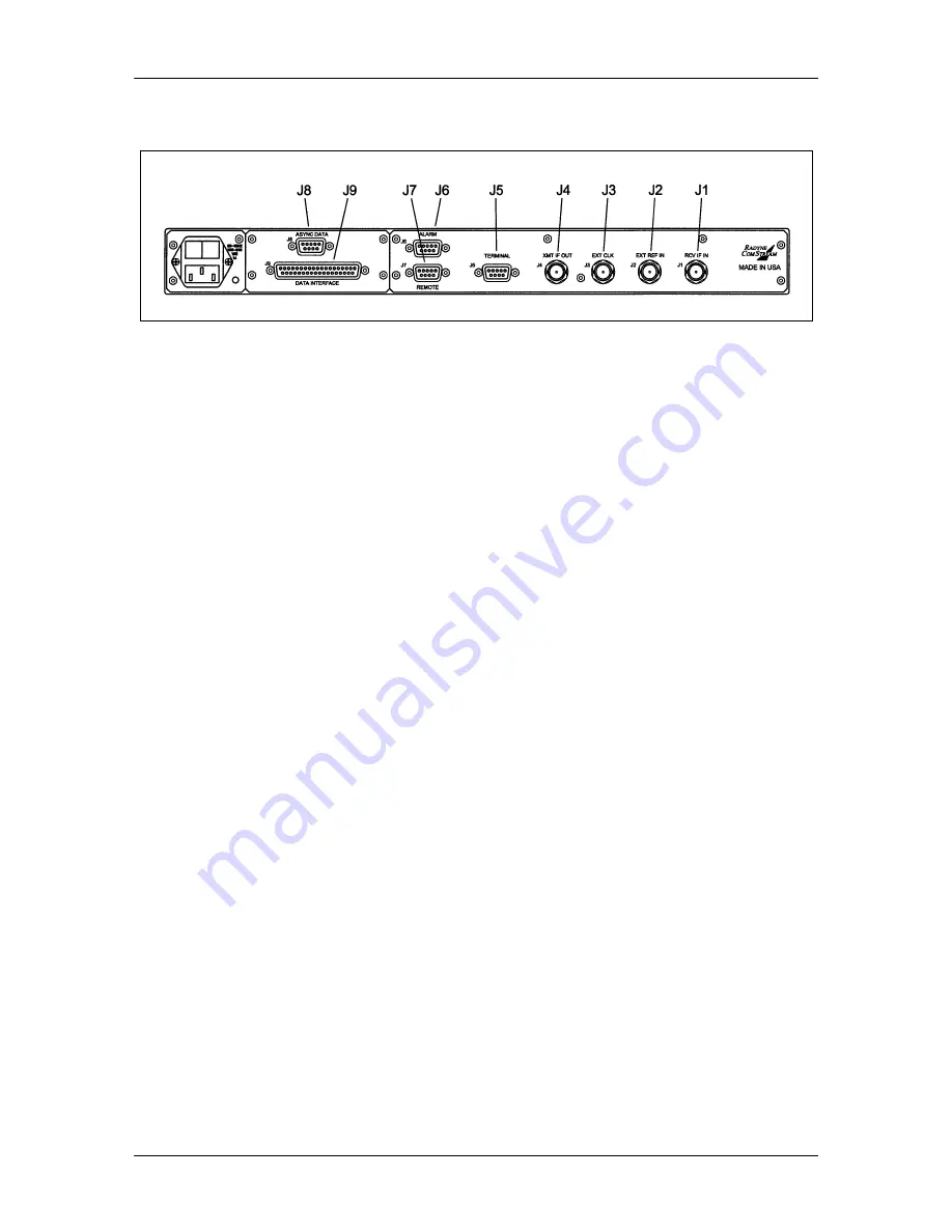 Radyne DMD2401 IBS Operation Manual Download Page 146