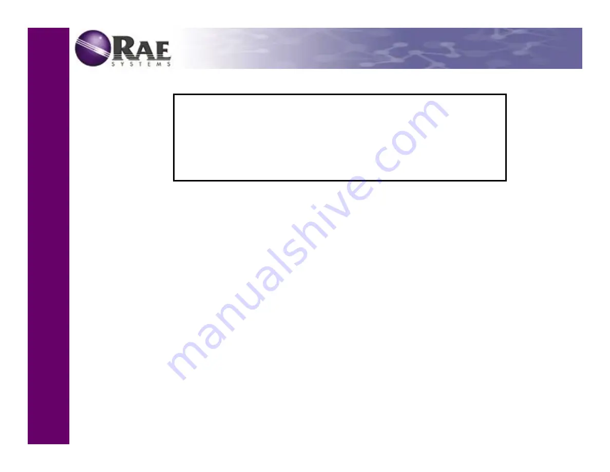 Rae MultiRAE Plus Using Manual Download Page 23