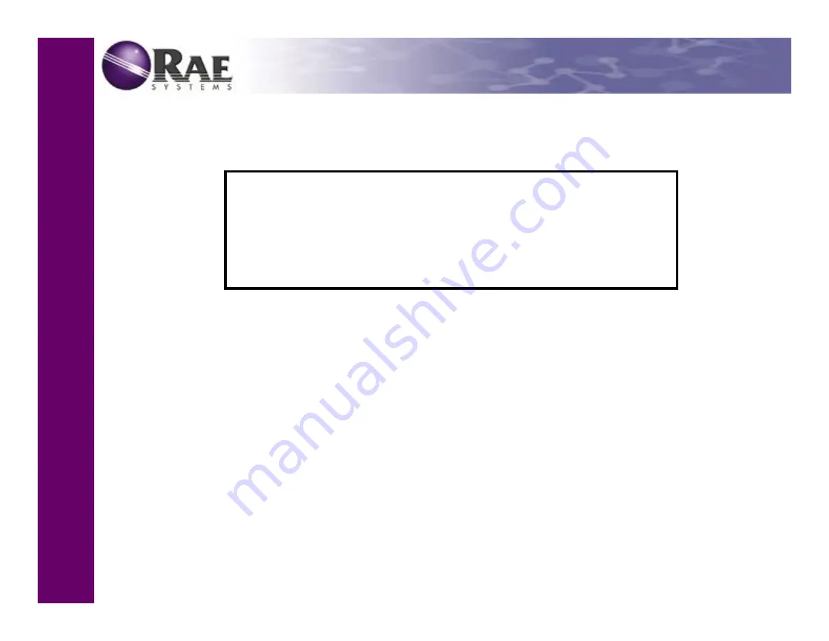 Rae MultiRAE Plus Using Manual Download Page 27