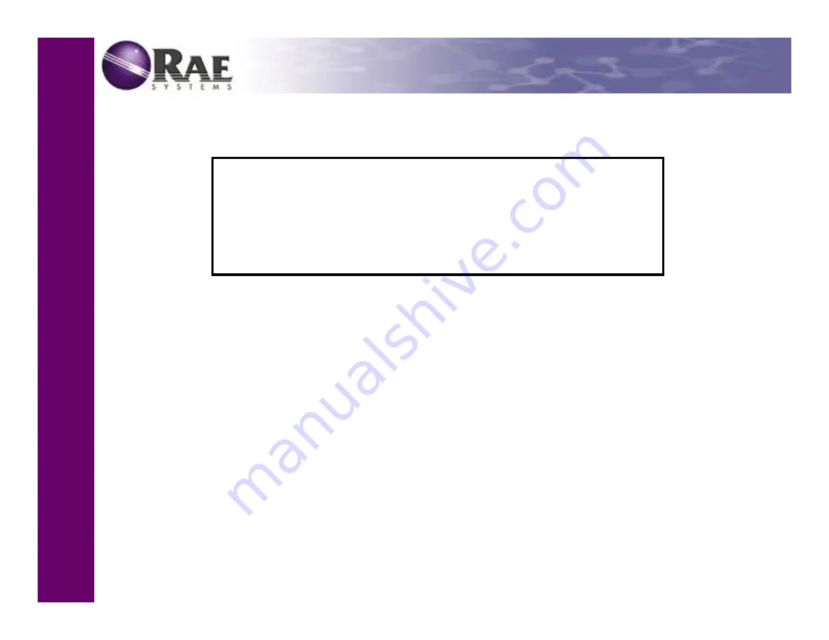 Rae MultiRAE Plus Using Manual Download Page 29