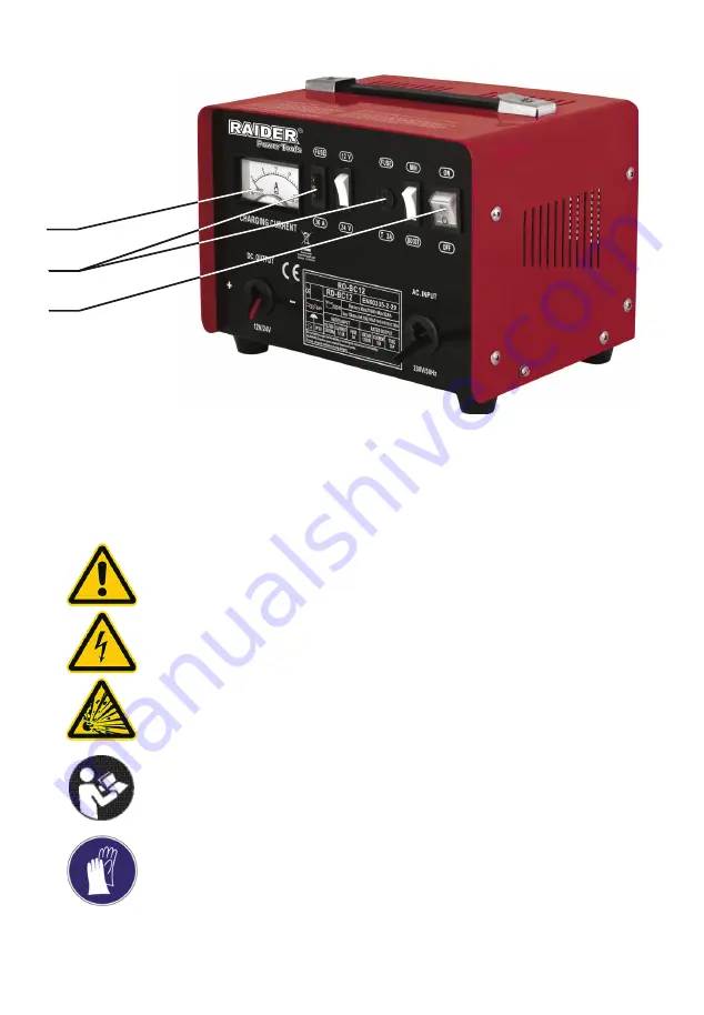 Raider RD-BC12 Скачать руководство пользователя страница 2