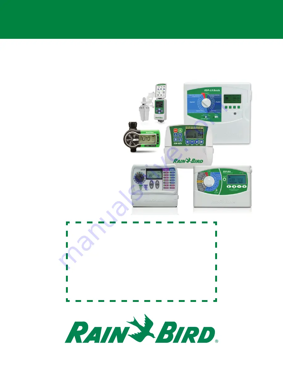 Rain Bird ESP-12LX+ Скачать руководство пользователя страница 2