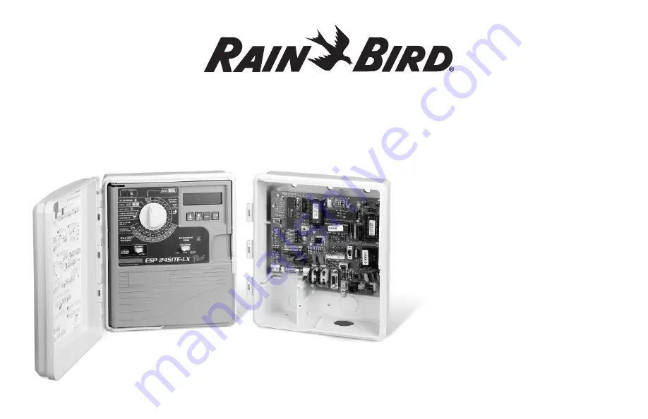 Rain Bird ESP-LX Plus Series Скачать руководство пользователя страница 1