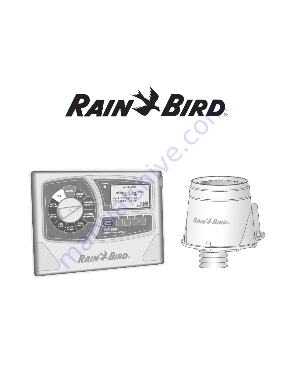 Rain Bird ESP-SMT Installation & Operation Manual Download Page 1