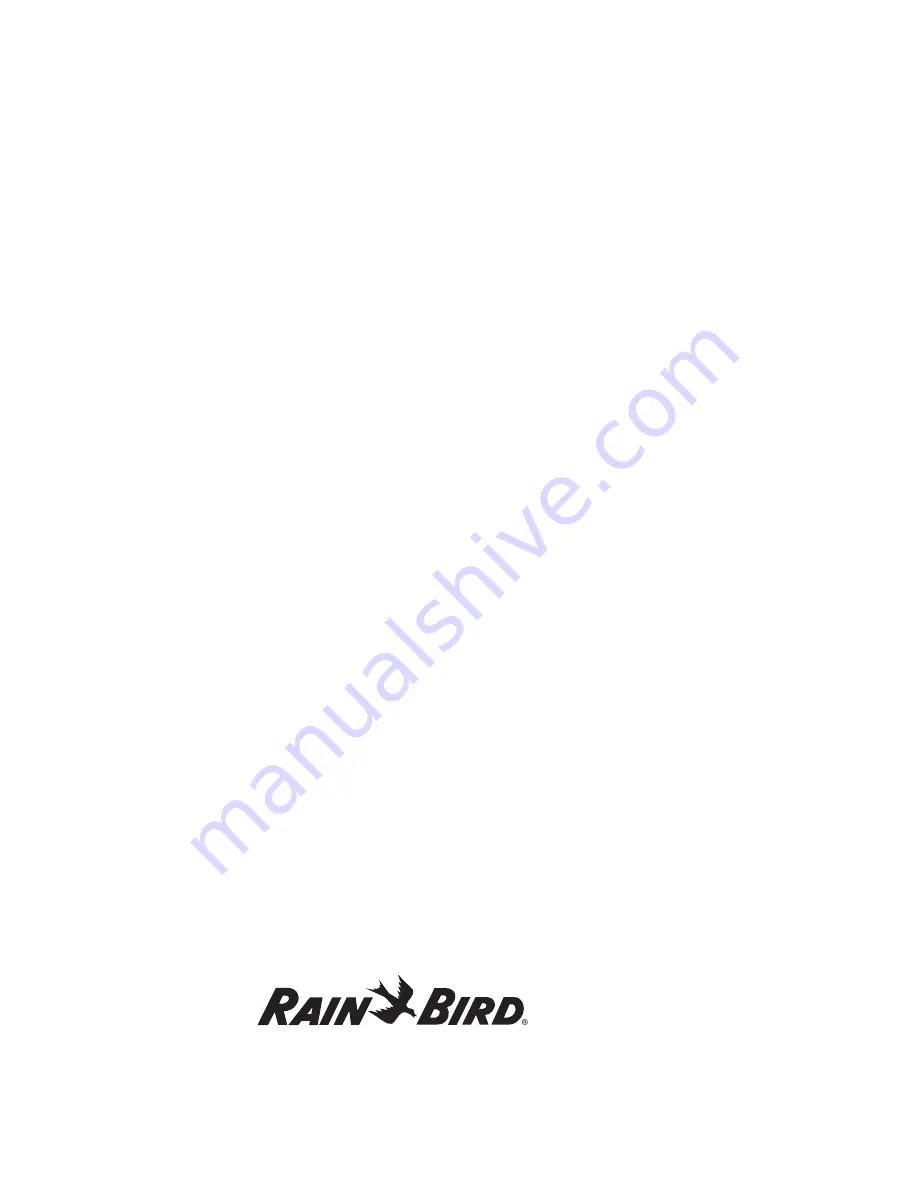 Rain Bird MDC2 Instructions Manual Download Page 4