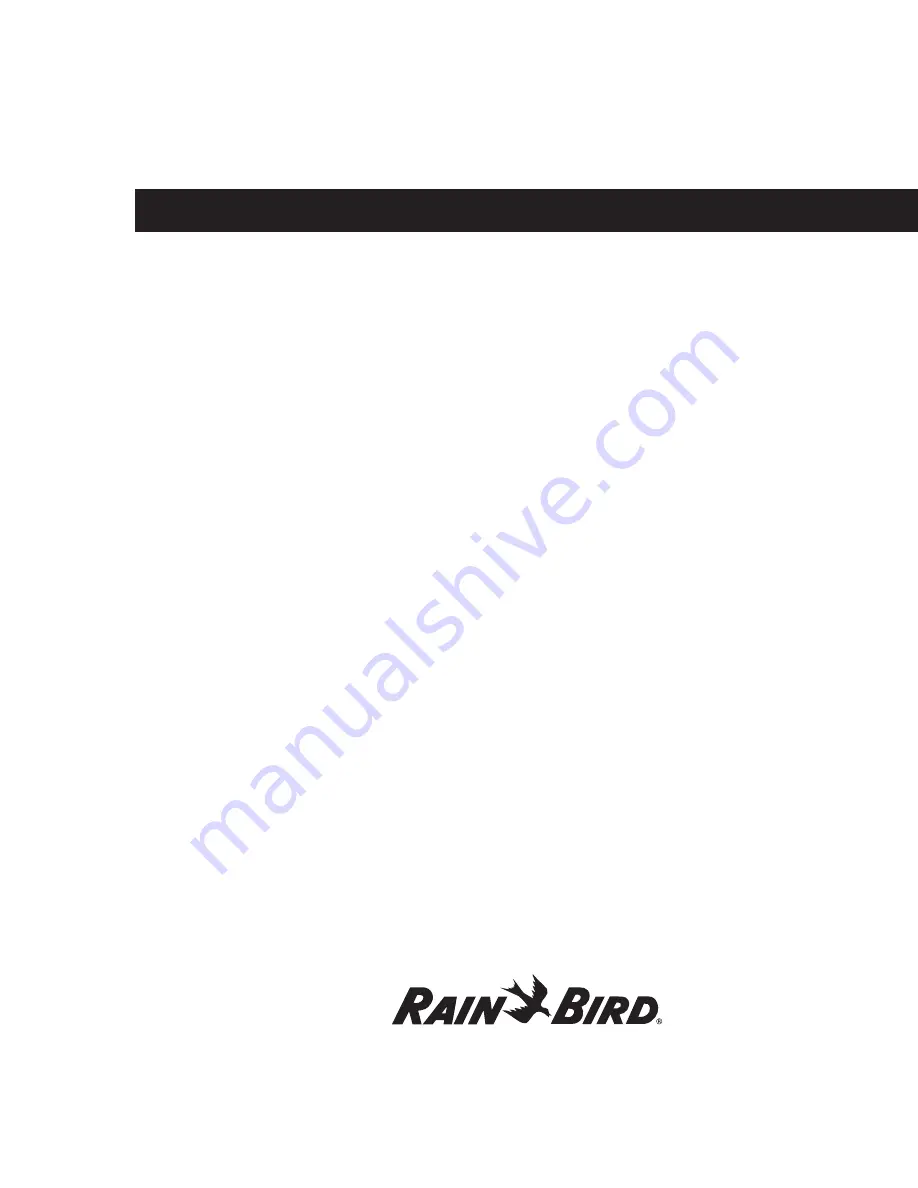 Rain Bird MDC2 Instructions Manual Download Page 23