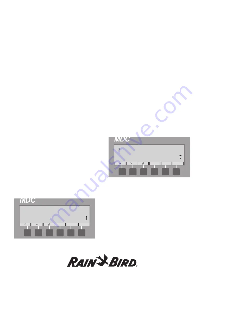 Rain Bird MDC2 Instructions Manual Download Page 42