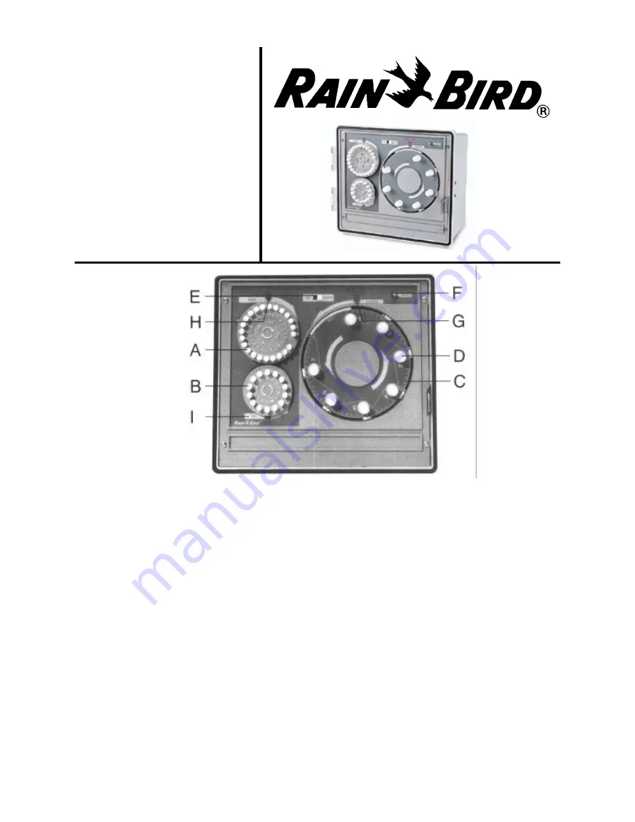 Rain Bird RC-4C Скачать руководство пользователя страница 1