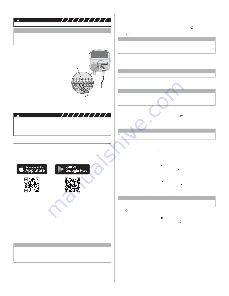 Rain Bird RC2-230V User Manual Download Page 3