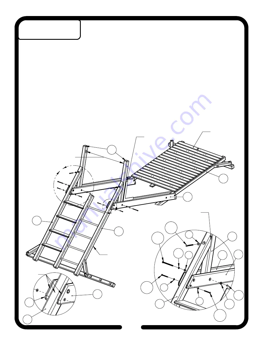 Rainbow Play Systems Carnival Castle Assembly Instructions Manual Download Page 25