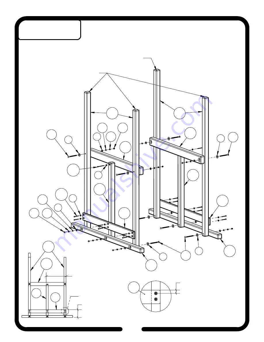 Rainbow Play Systems Commercial Design C Assembly Instructions Manual Download Page 53