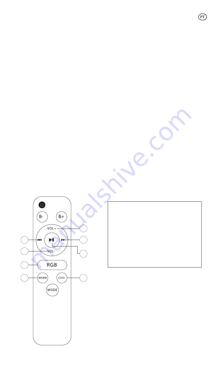 Rainbow BXPLAFLED40 User Manual Download Page 21