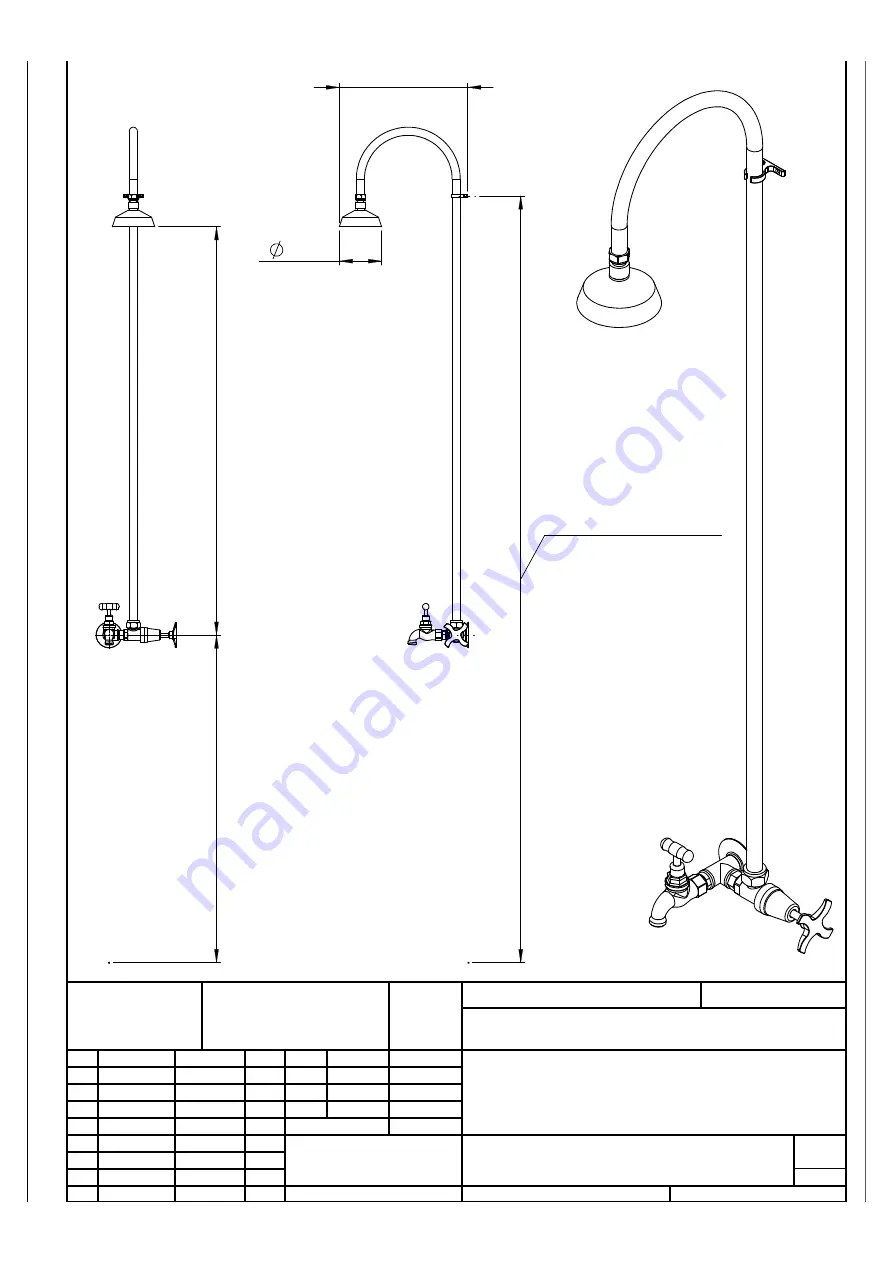 Rainware Bribie 2002 Installation Instructions Download Page 1