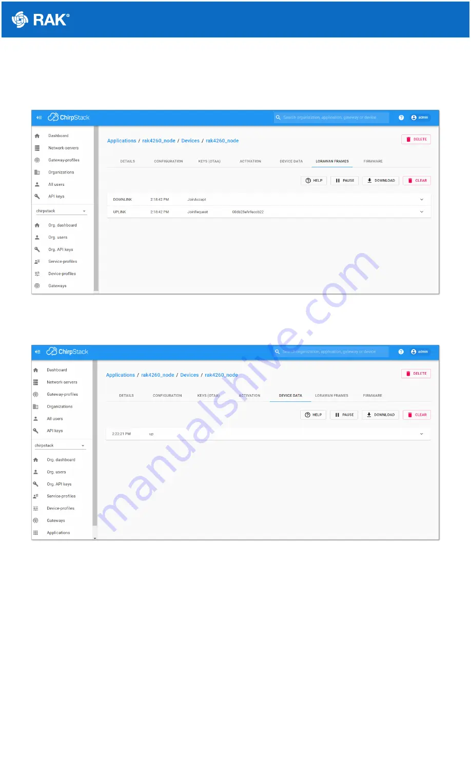 RAK RAK4260 Quick Start Manual Download Page 21