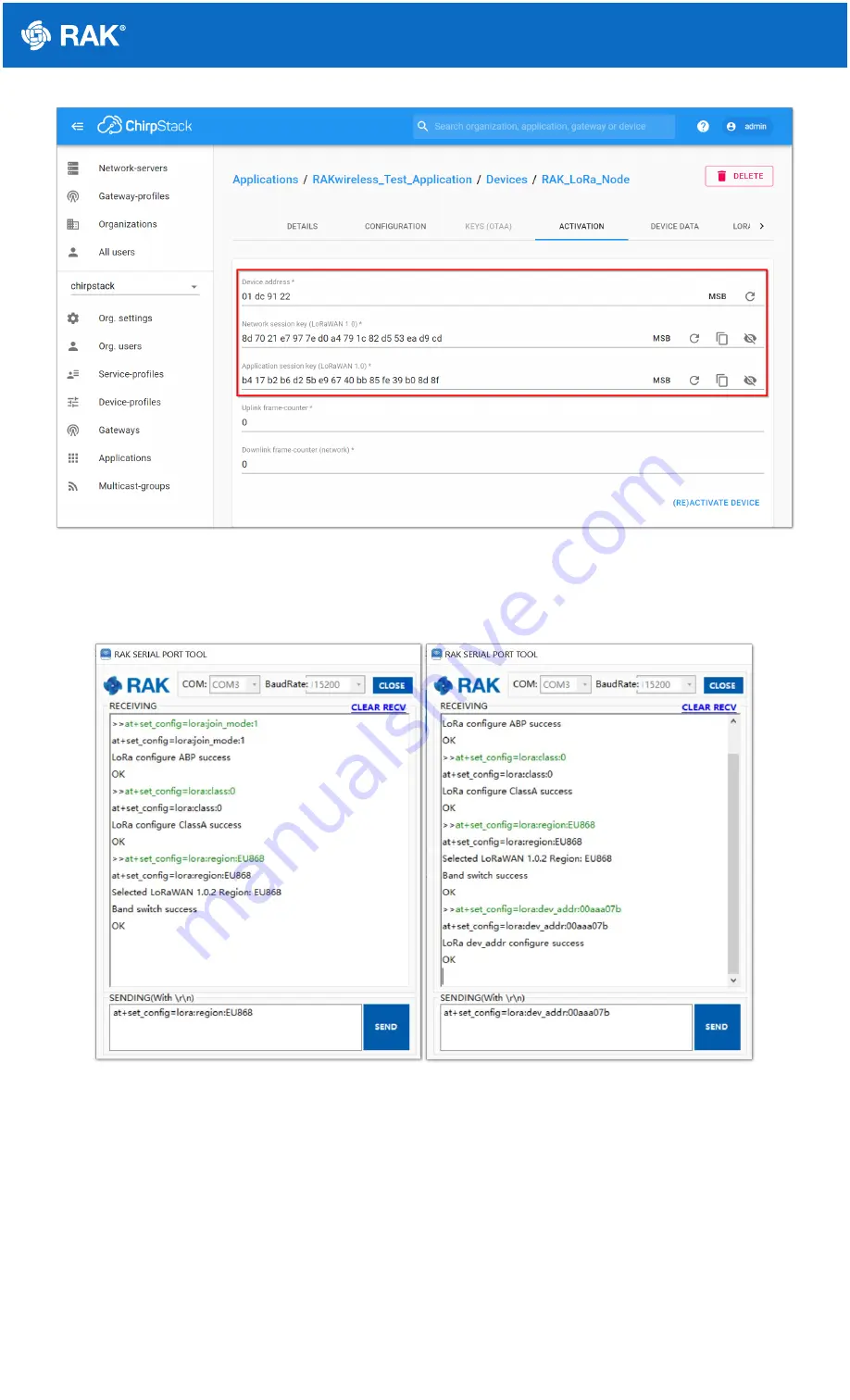 RAK RAK7204 Quick Start Manual Download Page 39