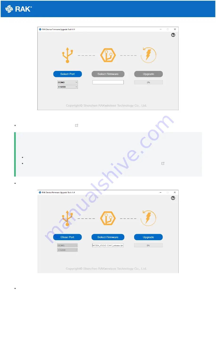 RAK RAK7204 Quick Start Manual Download Page 57