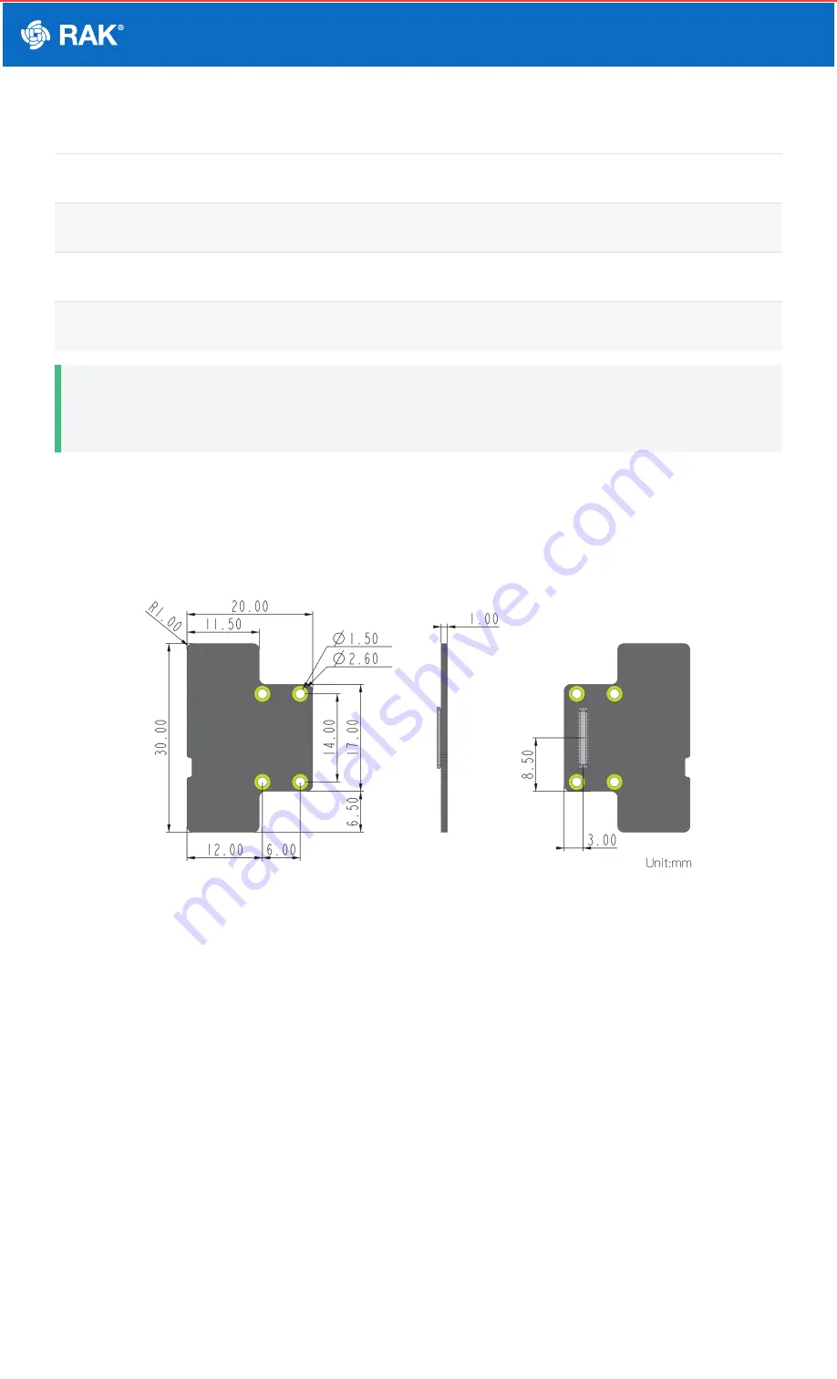 RAK WisBlock RAK19012 Quick Start Manual Download Page 10