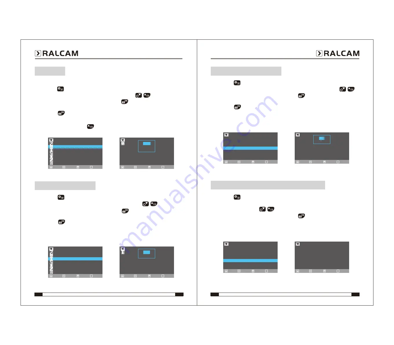 Ralcam F6B Series User Manual Download Page 18