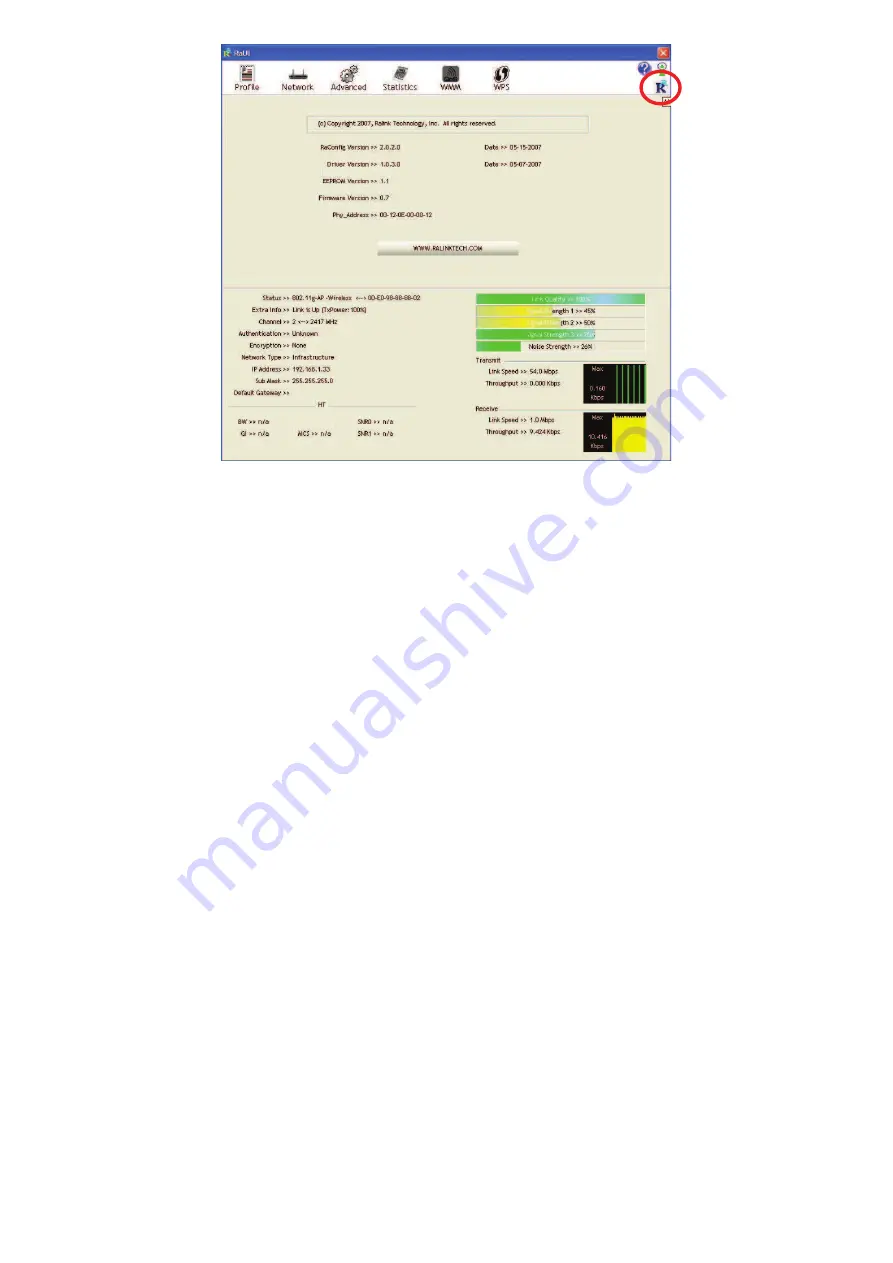 Ralink RT3070HMC User Manual Download Page 43