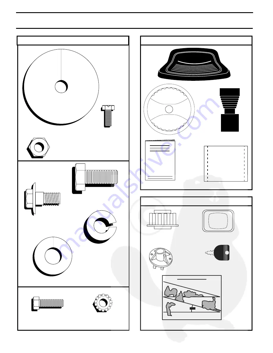 Rally RE1338A Assembly/Repair Parts Manual Download Page 3